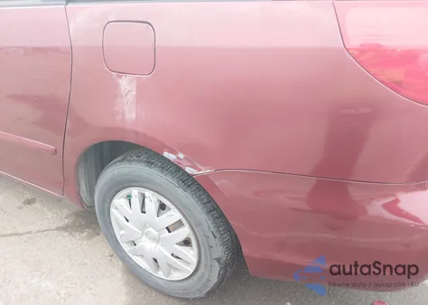 2006 Toyota Sienna Le z USA, uszkodzony, nr VIN 5TDZA23C86S446215